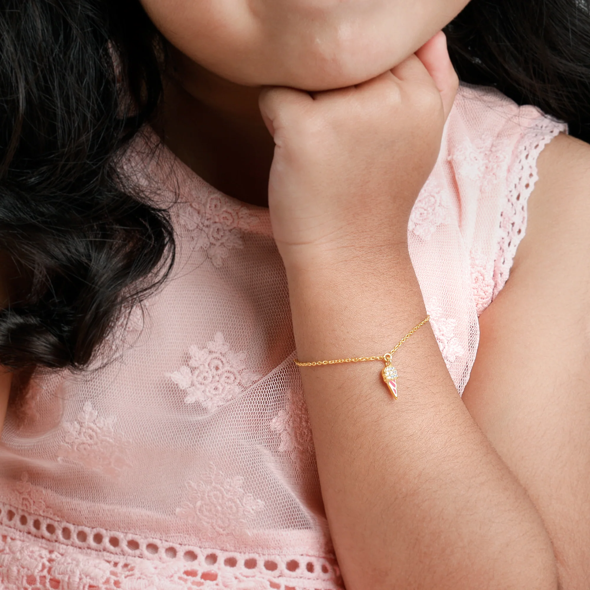 Golden Lil’ Scoop Kids Bracelet (2 - 8 Years) - Image 3