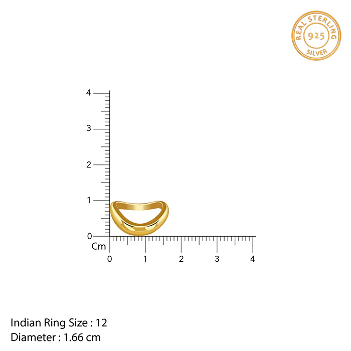 Golden Minimal Curve Ring - Image 4
