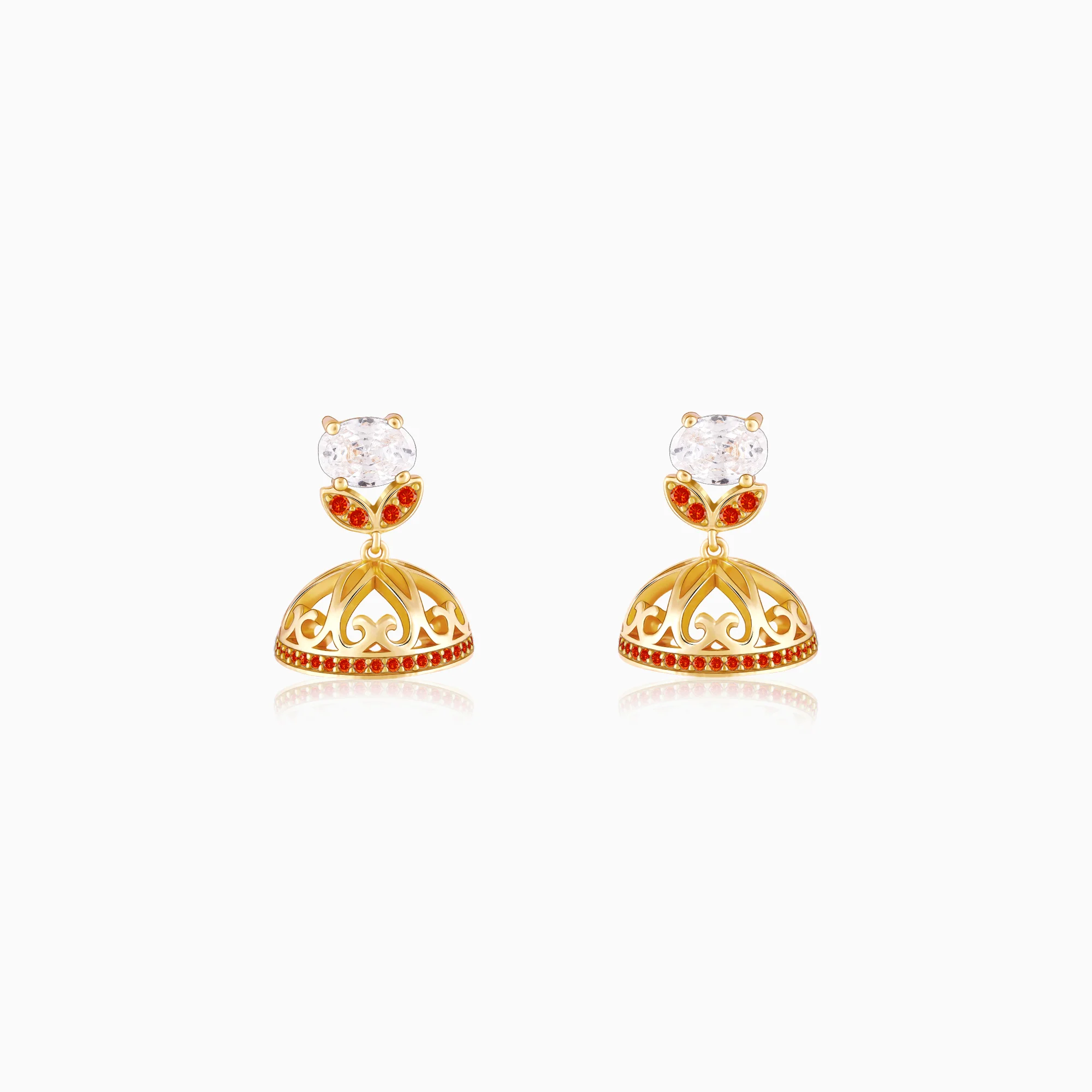 Golden Oshun Jhumki