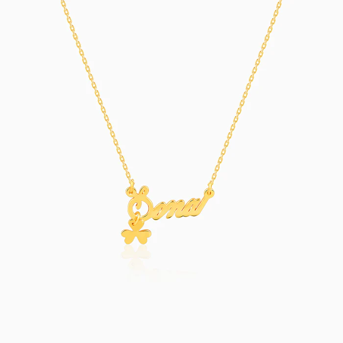 Golden Personalised Eternal Necklace - Image 11