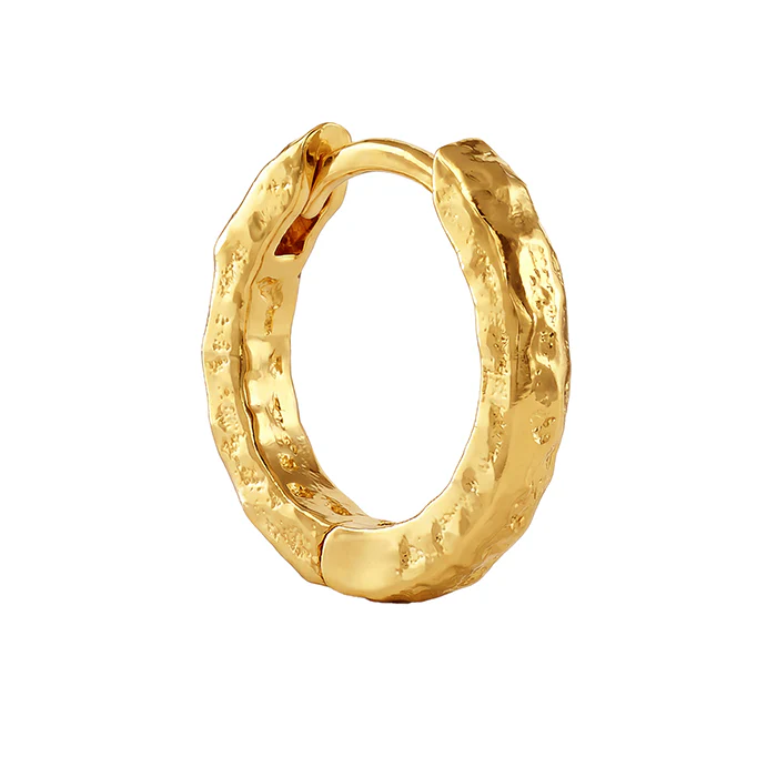 Golden Princess Hoop Earrings - Image 4