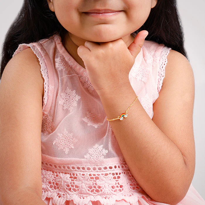 Golden Rainbow Kids Bracelet (2 - 8 Years) - Image 3