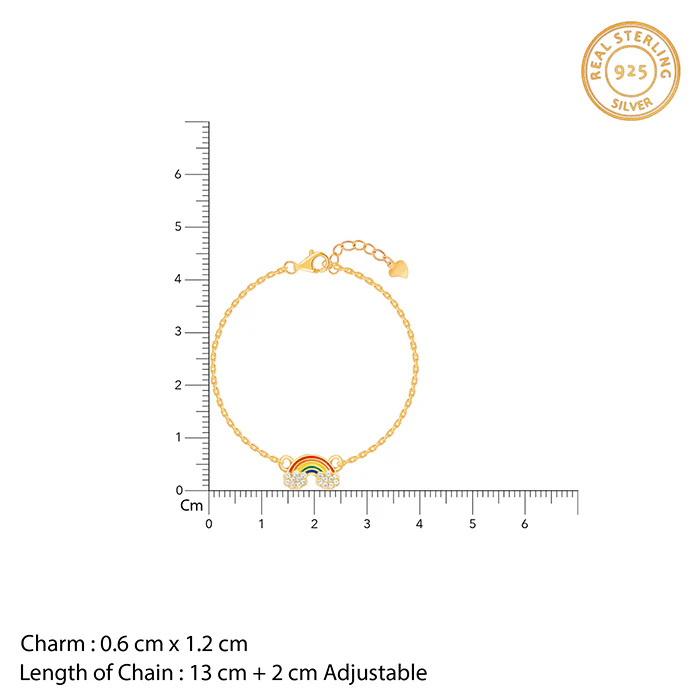 Golden Rainbow Kids Bracelet (2 - 8 Years) - Image 4