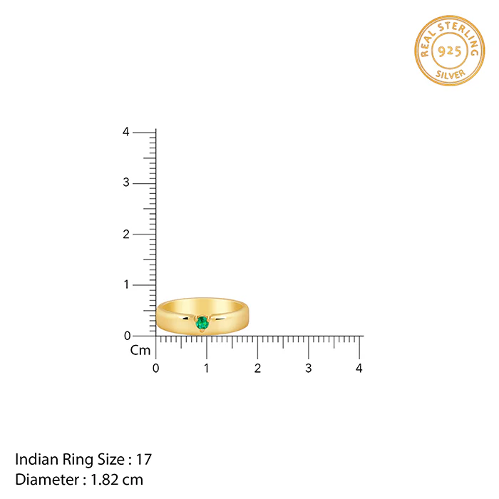 Golden Saṃta Ring For Him - Image 5