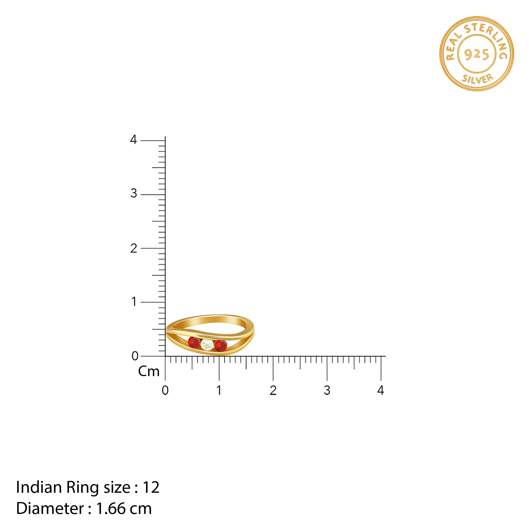 Golden Shailaputri Ring - Image 5