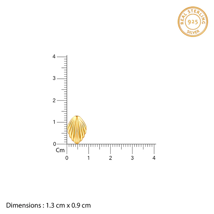 Golden Shellé Earrings - Image 5