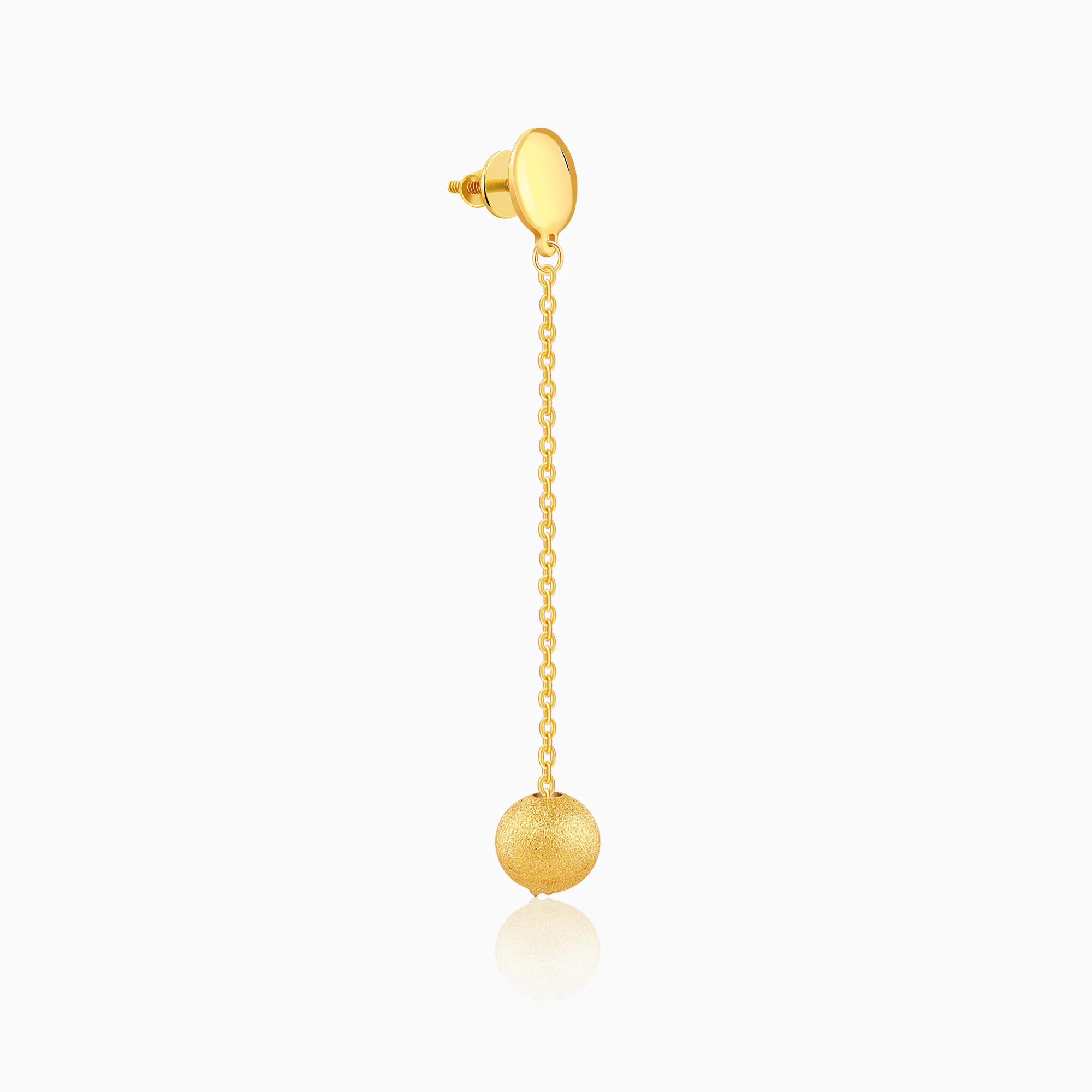 Golden Treasure Dangler Earrings - Image 4