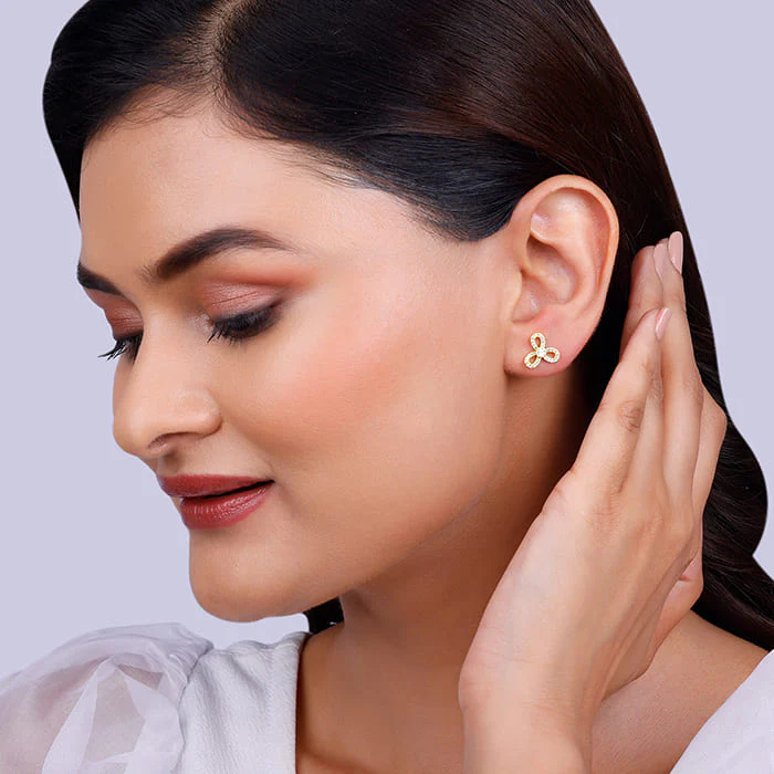 Golden Trifecta Earrings - Image 3
