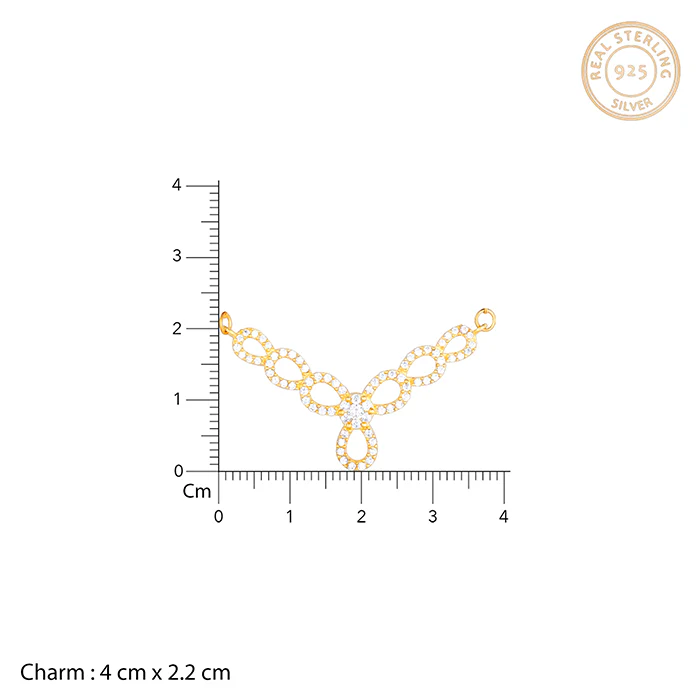 Golden Trifecta Love Mangalsutra Set - Image 6