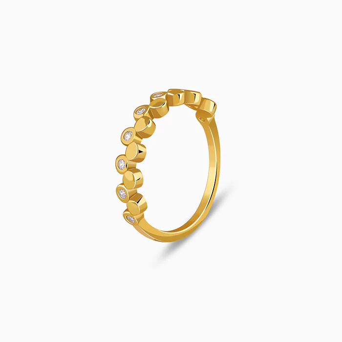 Golden Urban Loop Ring - Image 4