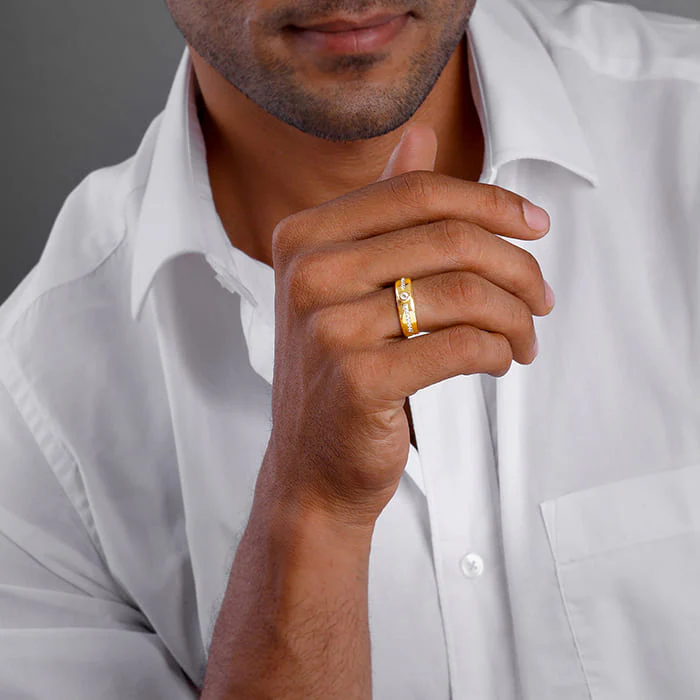 Golden Warrior Prince Ring for Him - Image 3