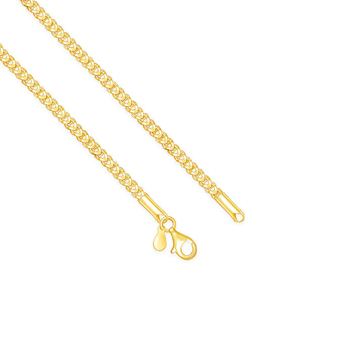 Golden Whispering Weave Chain For Him - Image 4