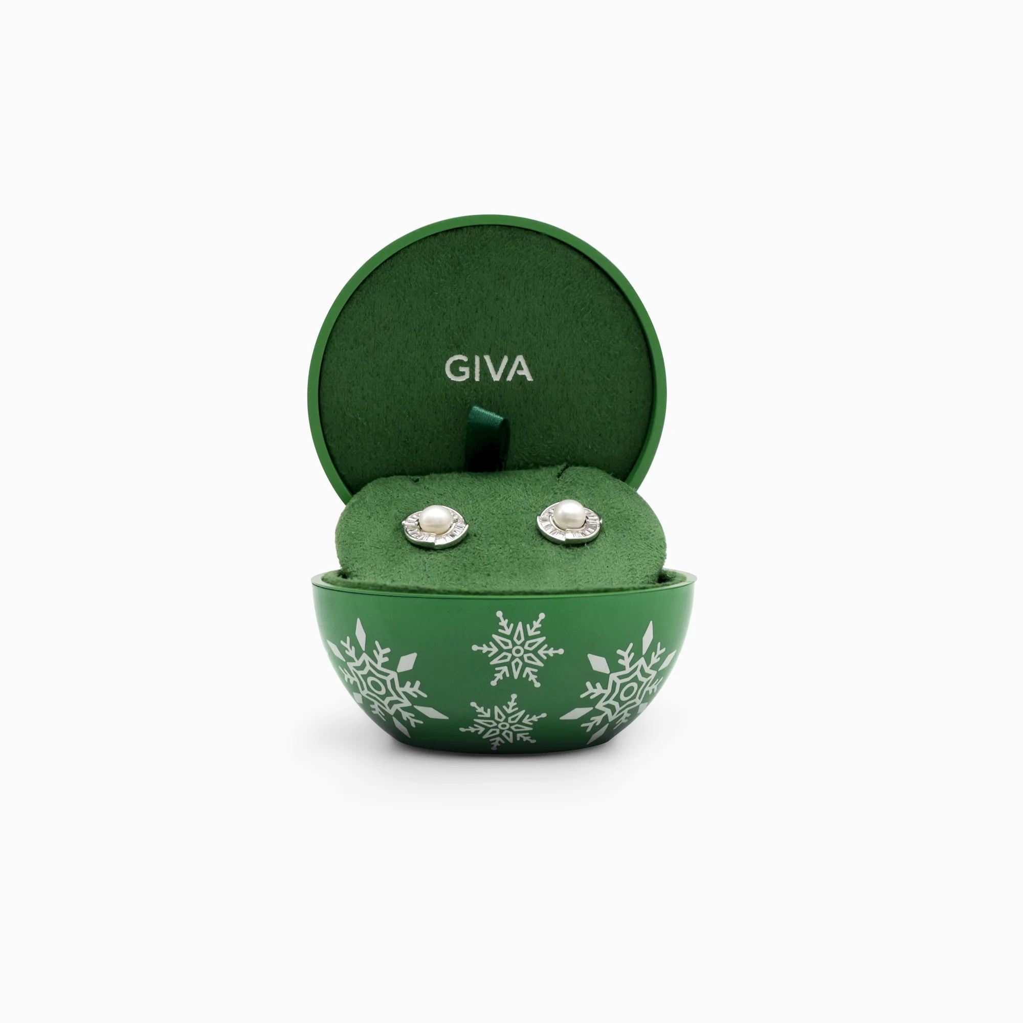 Green Bauble Gift Box for Pendant/Earrings (box only) - Image 4