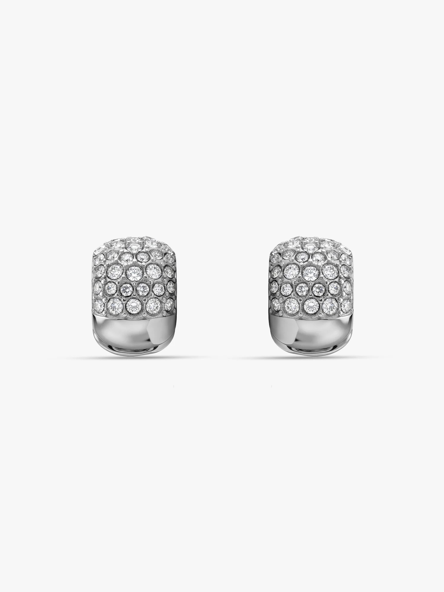 Grip Me Crystal Rhodium Plated Ear Cuffs - Image 4