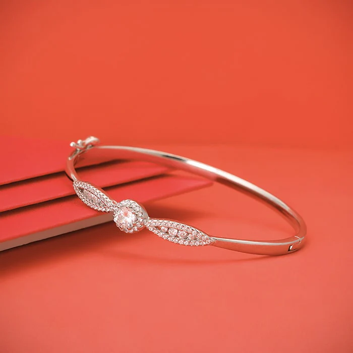 Silver Chic and Sparkly Bracelet - Image 2