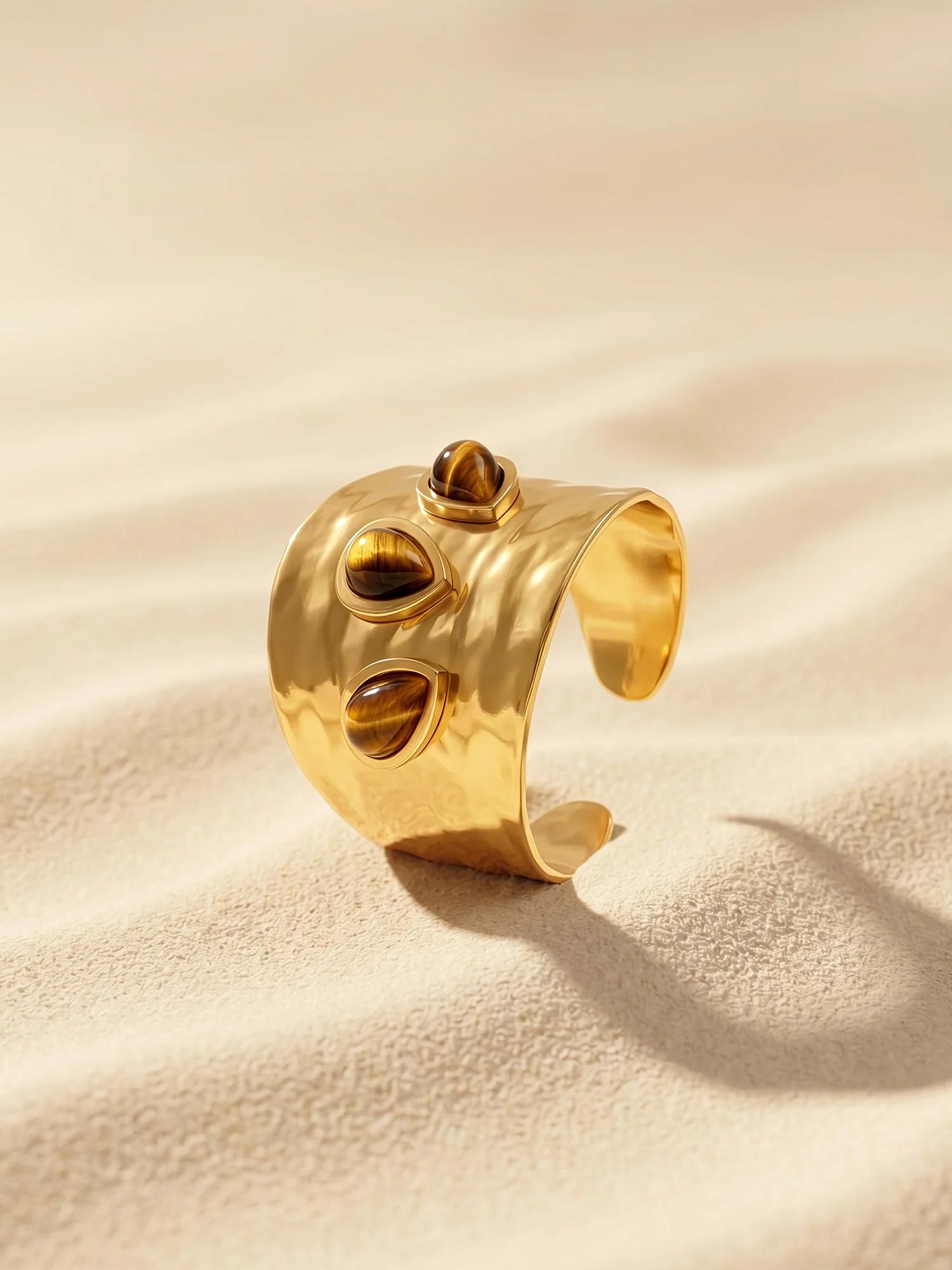 Hot Melt Gold Plated Ring (Size 14) - Image 2