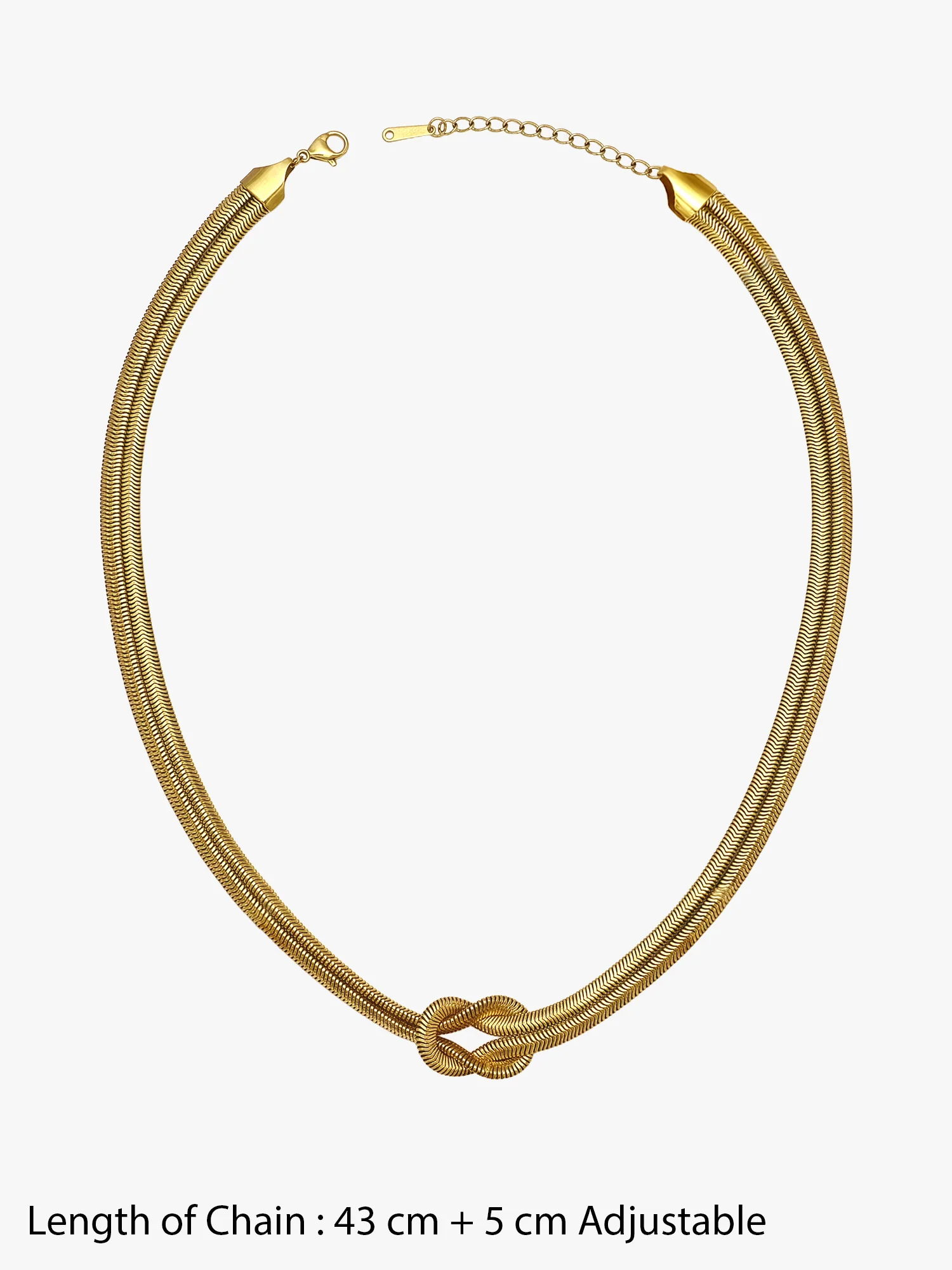Knot Today Gold Plated Necklace - Image 7
