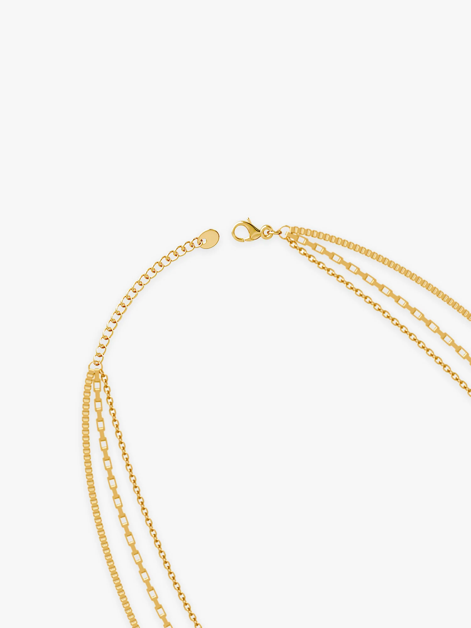 Layer Game Gold Plated Necklace - Image 4
