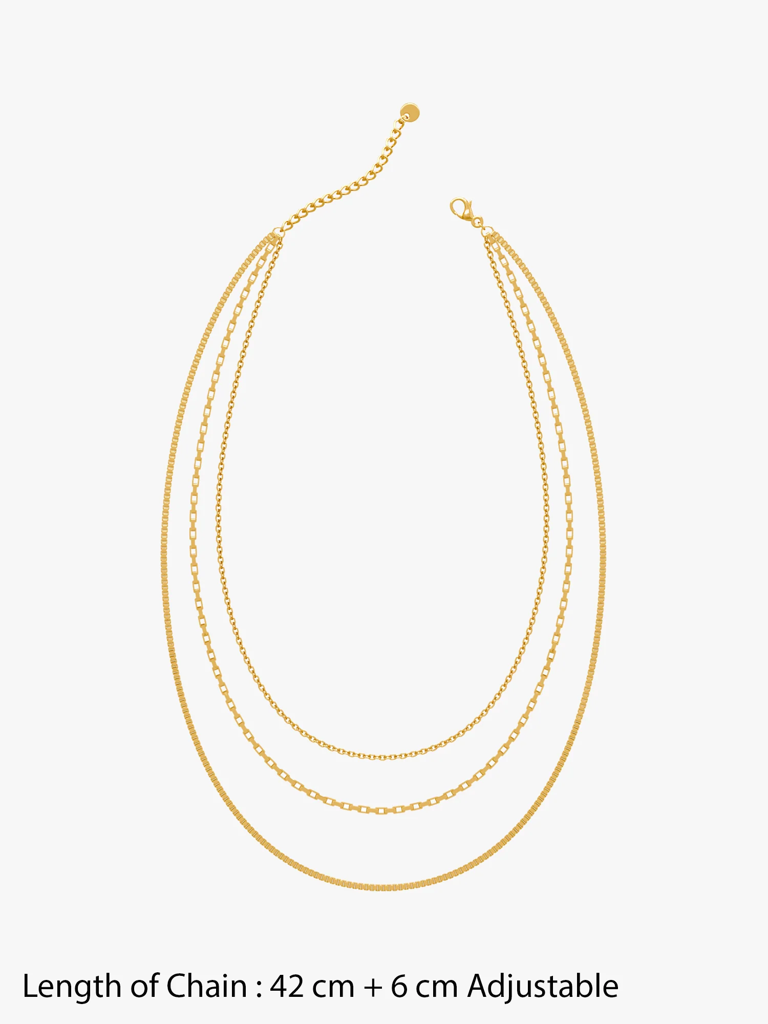 Layer Game Gold Plated Necklace - Image 5