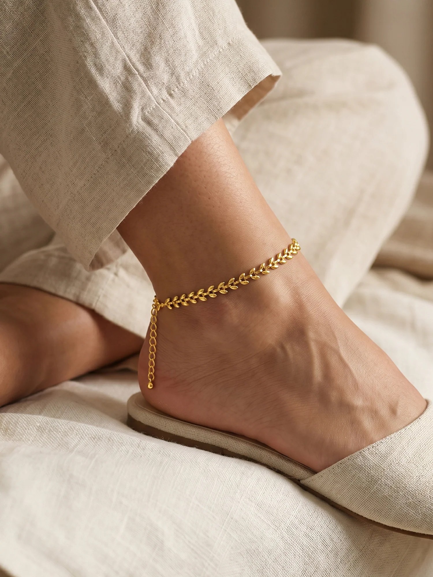 Link It Up Gold Plated Anklet