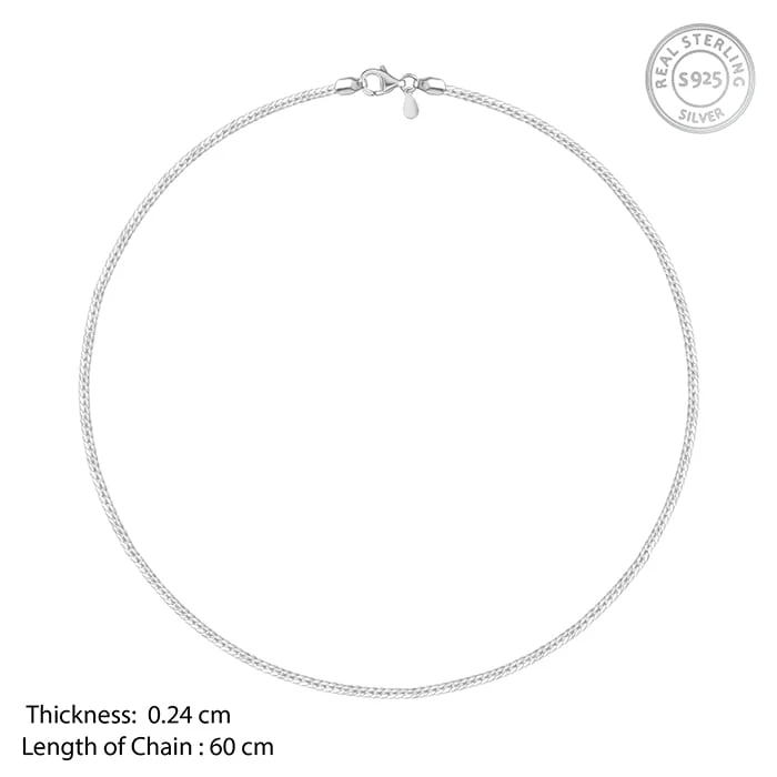 Silver Verdure Chain For Him - Image 5
