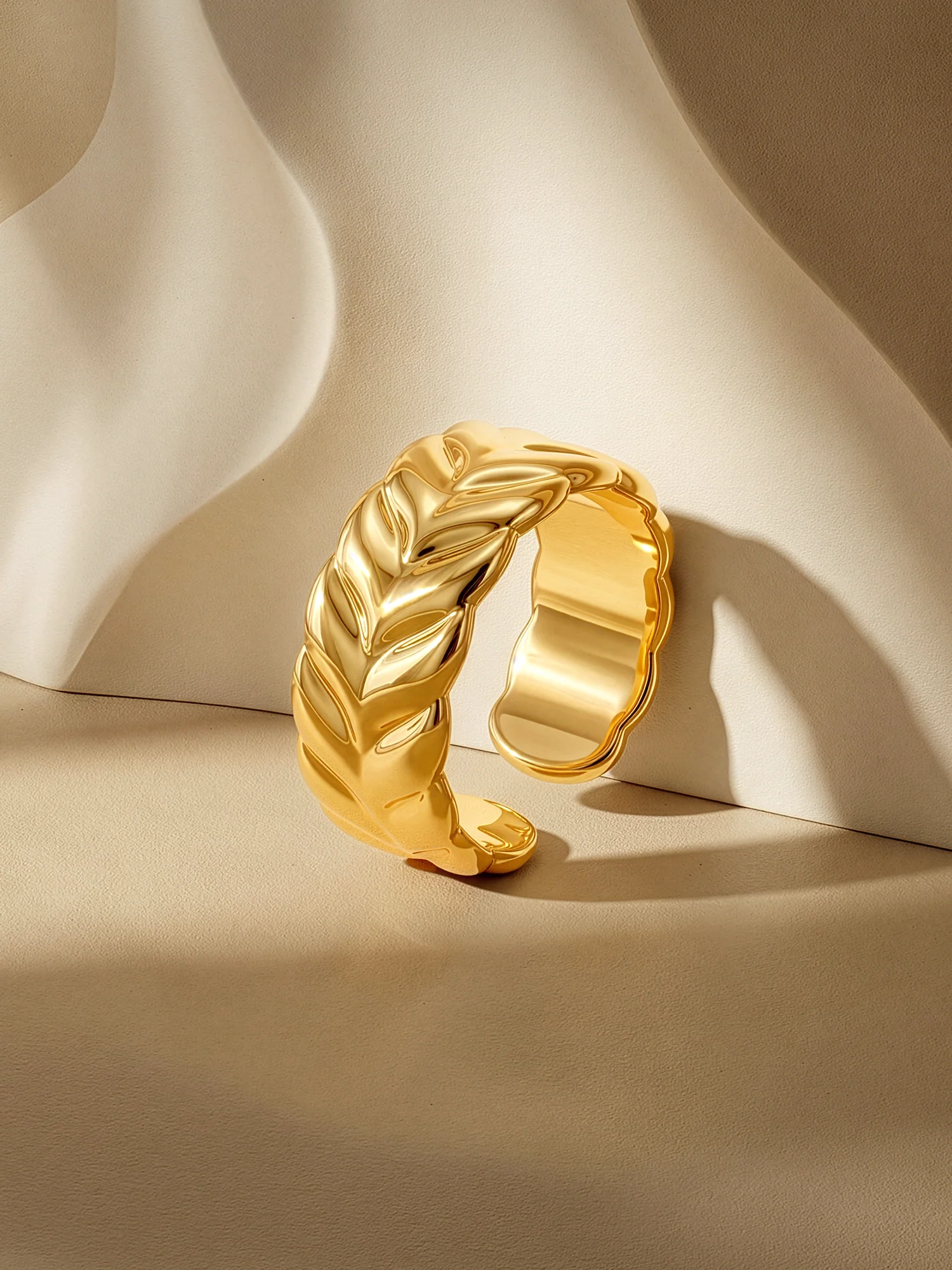 No Filter Gold Plated Ring (Size 16) - Image 2