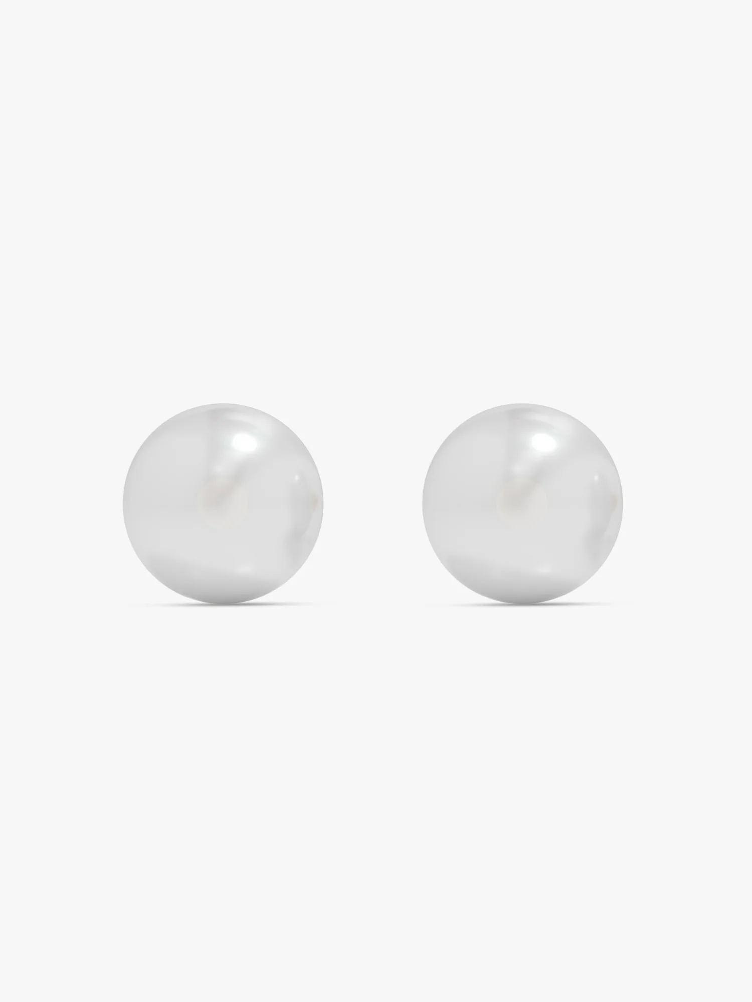 Not So Basic Pearl Gold Plated Studs