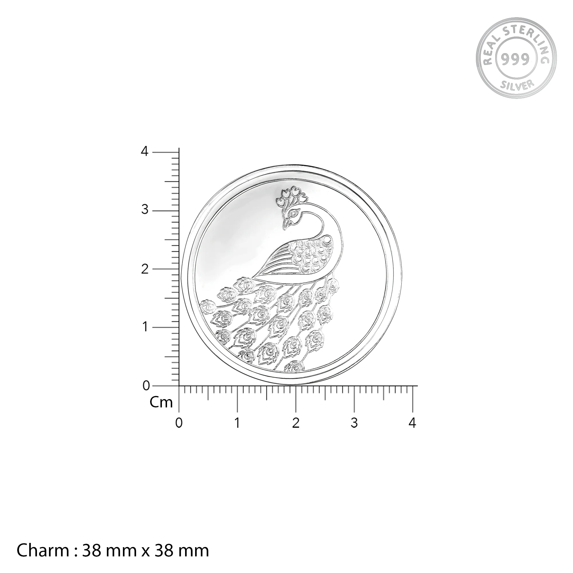 999 Silver Peacock Beauty Coin- 20g - Image 5