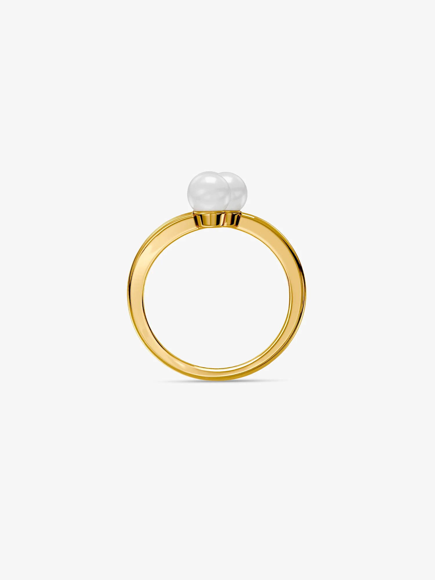 Pearl Flux Gold Plated Ring (Size 14) - Image 5