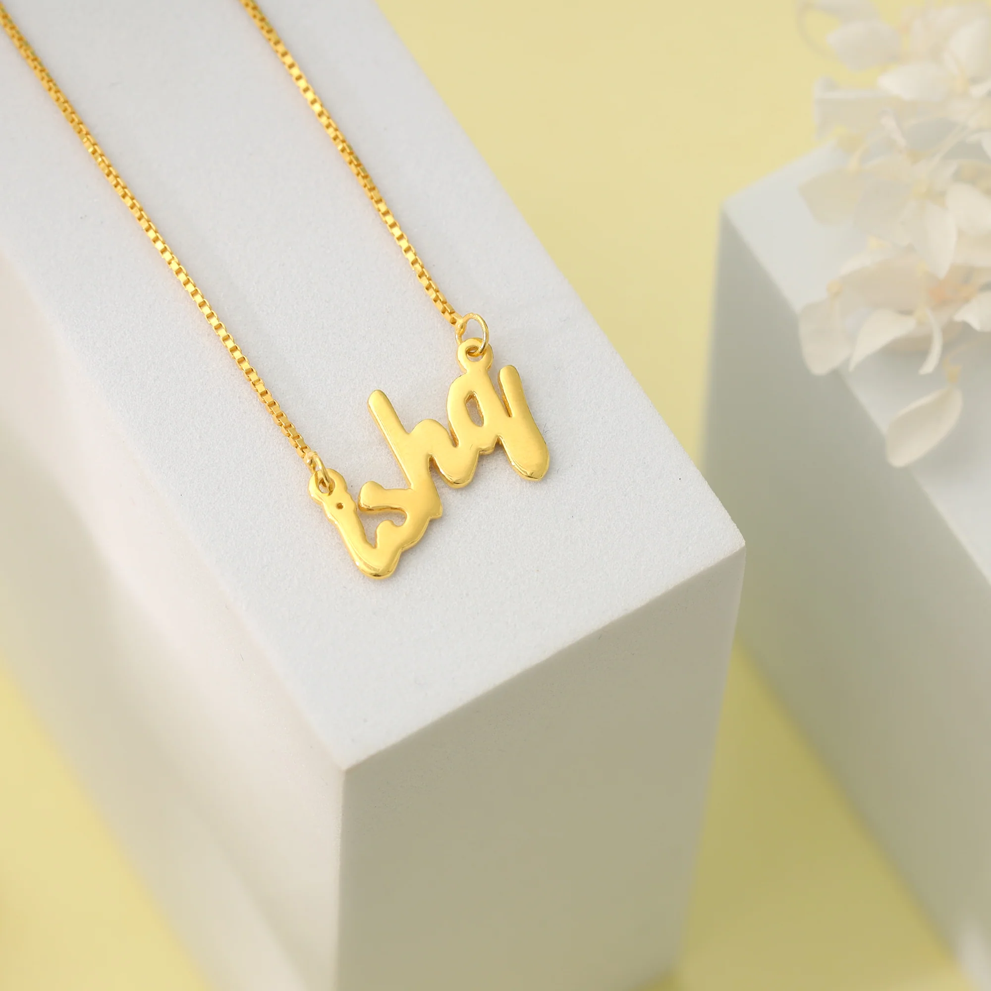 Personalised Rose Gold Regalia Pendant - Image 3