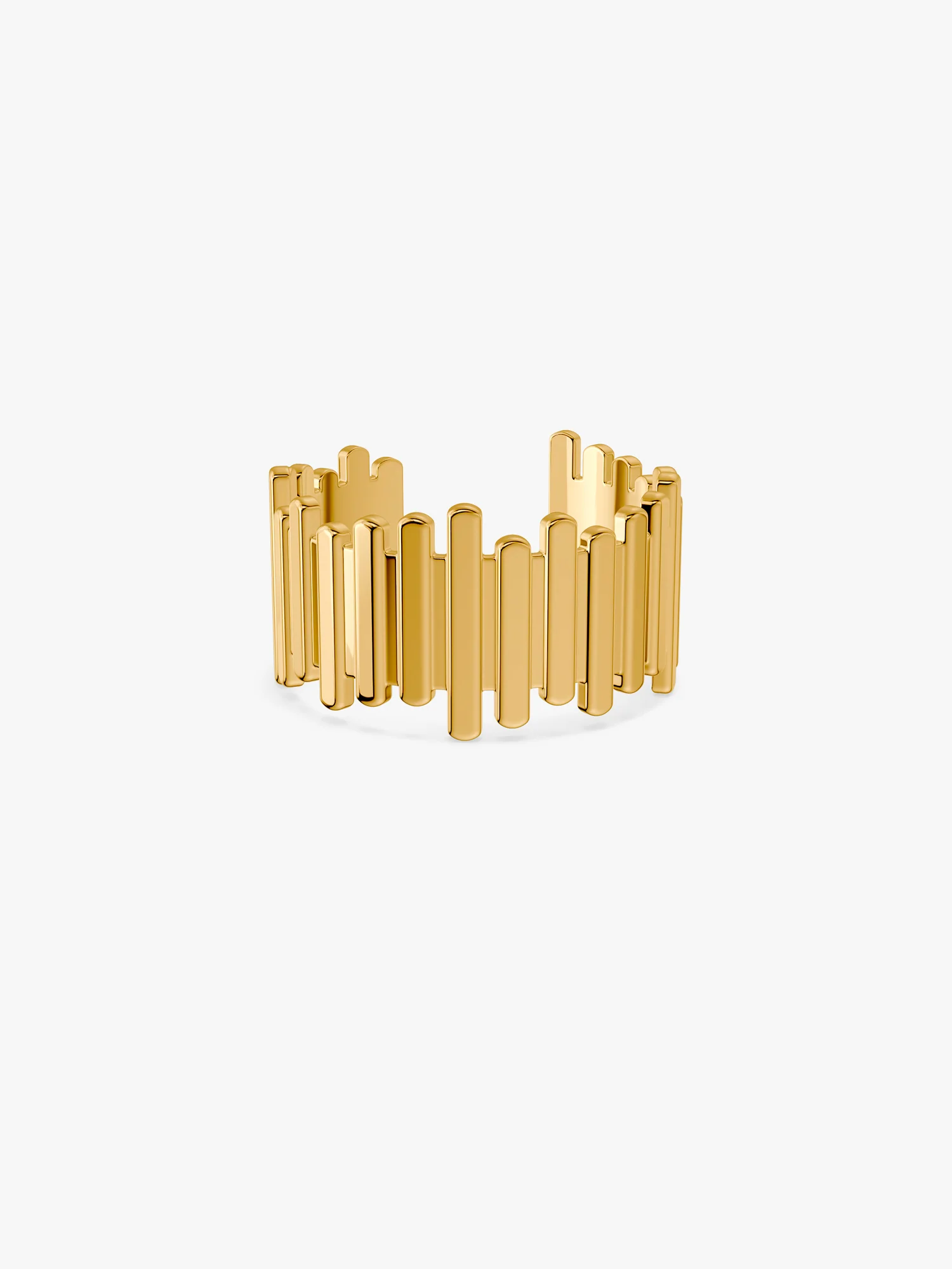 Picket Gold Plated Ring (Size 20)