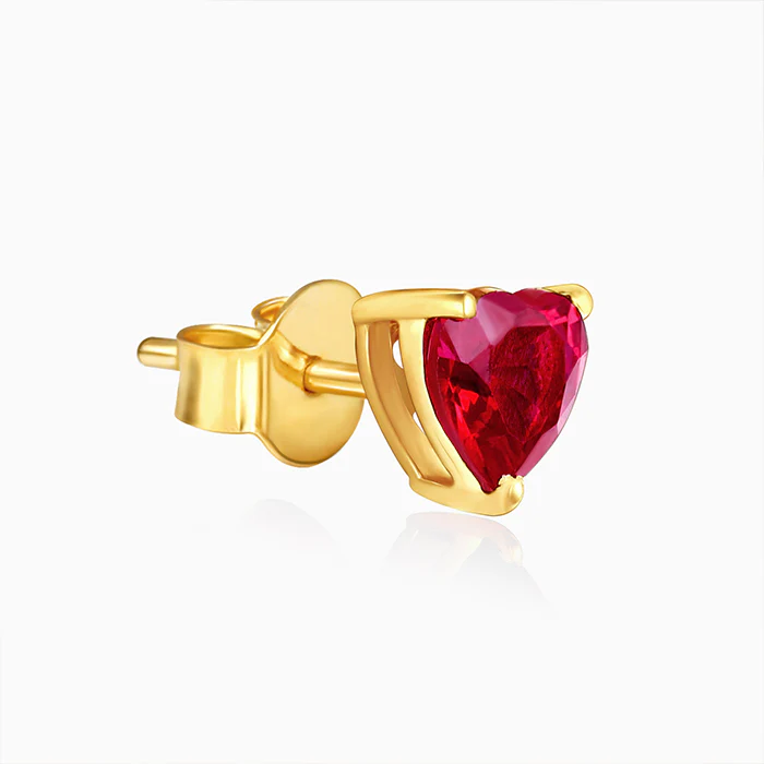 Gold Loving in Red Studs - Image 4