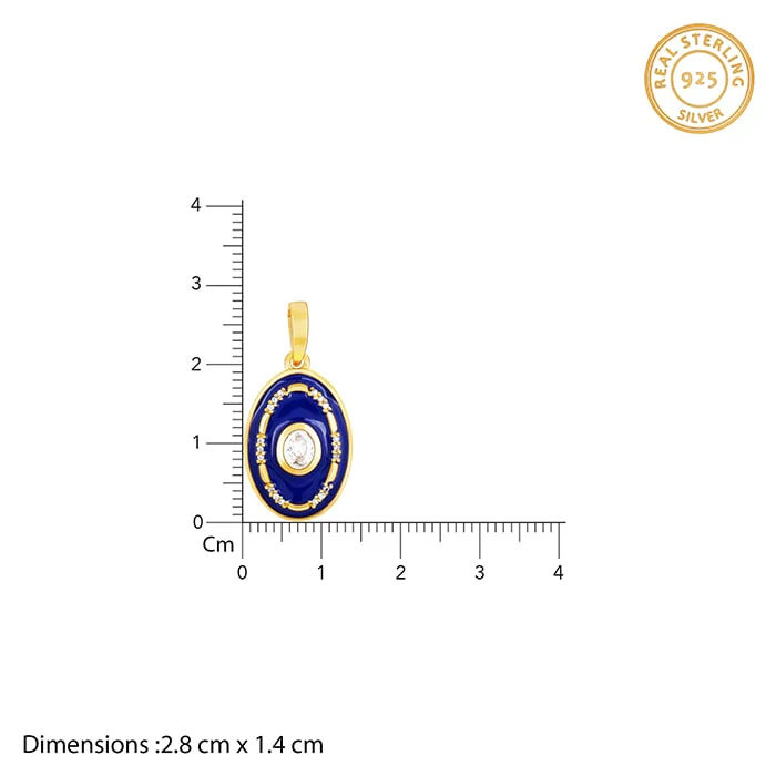 Golden St. Peter's Basilica Sky Pendant with Link Chain - Image 4