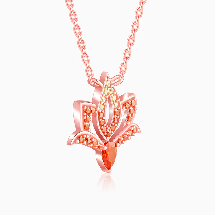 Rose Gold Adishakti Necklace - Image 4