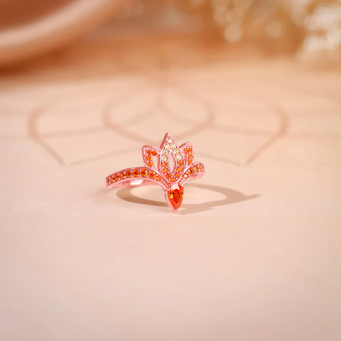 Rose Gold Adishakti Ring - Image 2