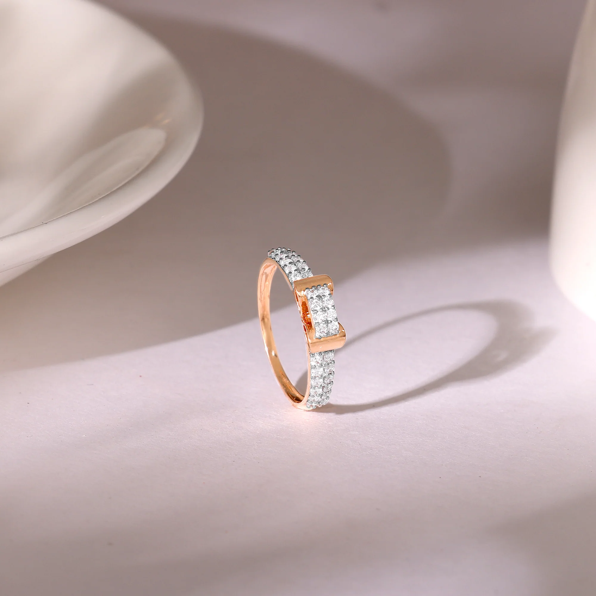 Rose Gold Allegiance Diamond Ring - Image 3