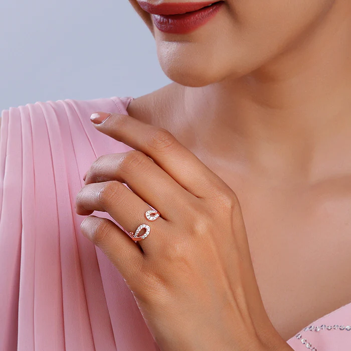 Rose Gold Amba Ring - Image 3