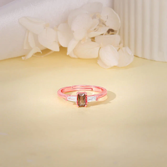 Rose Gold Bar of Beauty Ring - Image 2