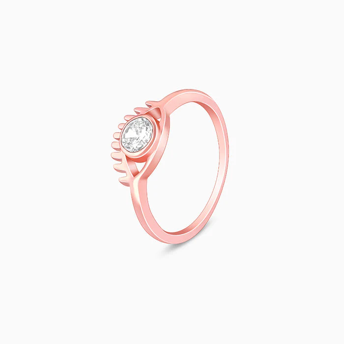 Rose Gold Beauty Blinks Ring - Image 4