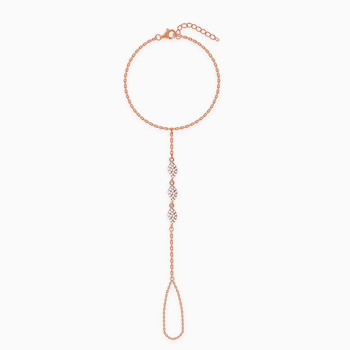 Rose Gold Blush Orbit Hathphool