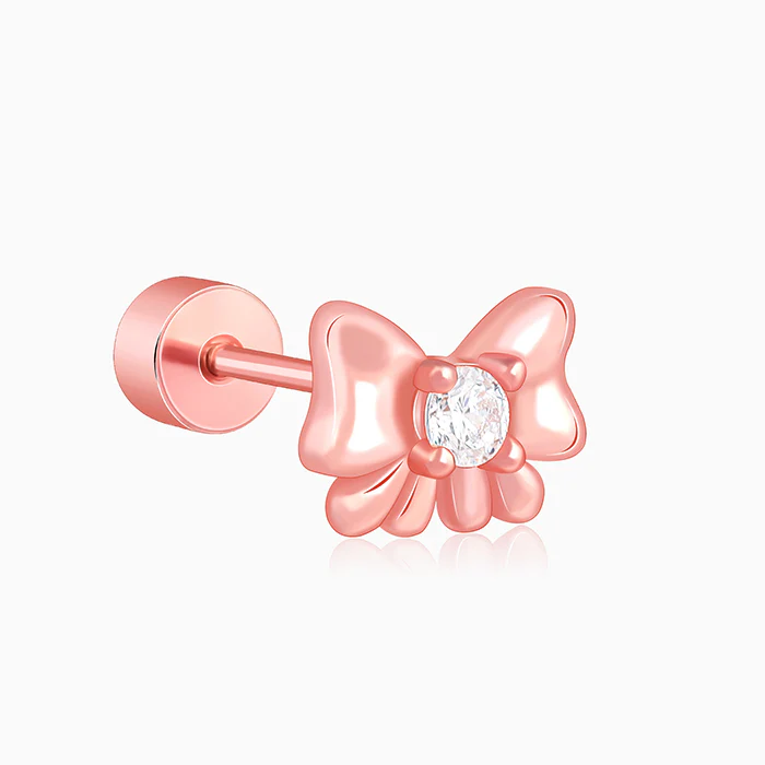 Rose Gold Bowie Ear Piercings - Image 4