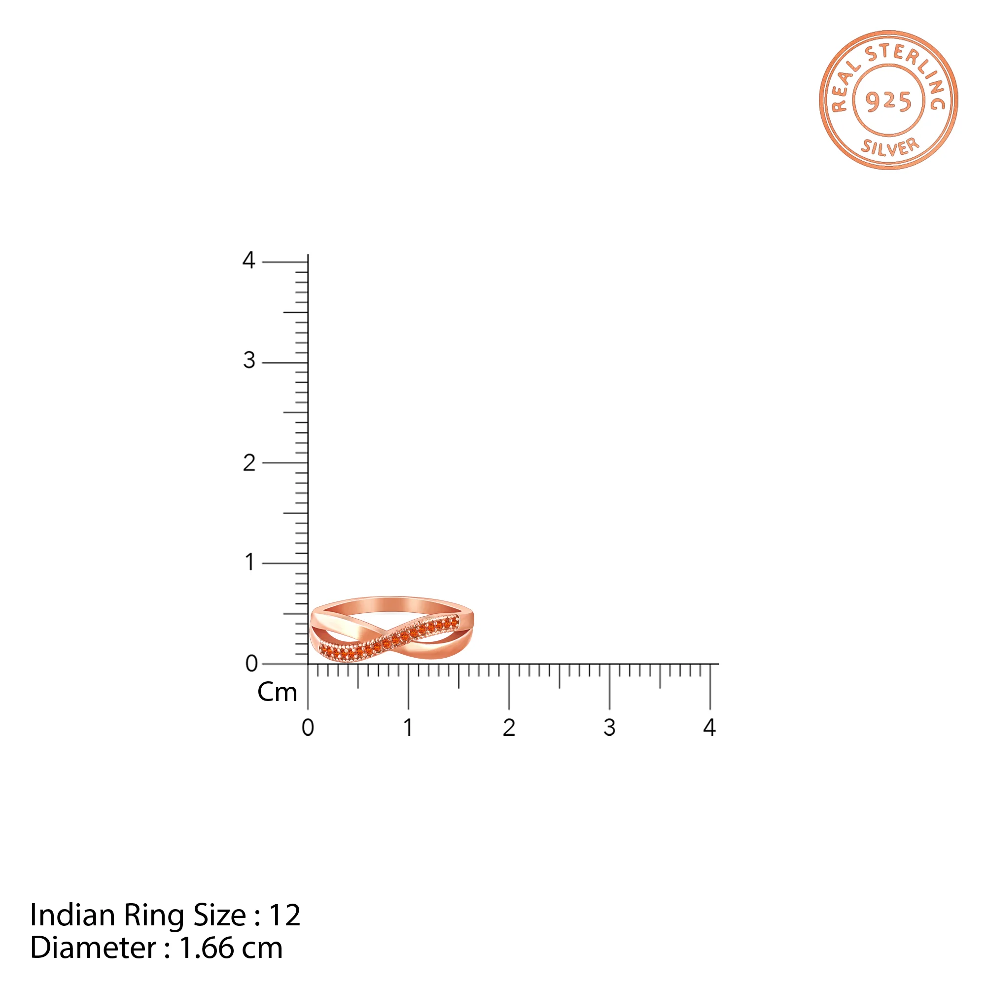 Rose Gold Chandika Ring - Image 5