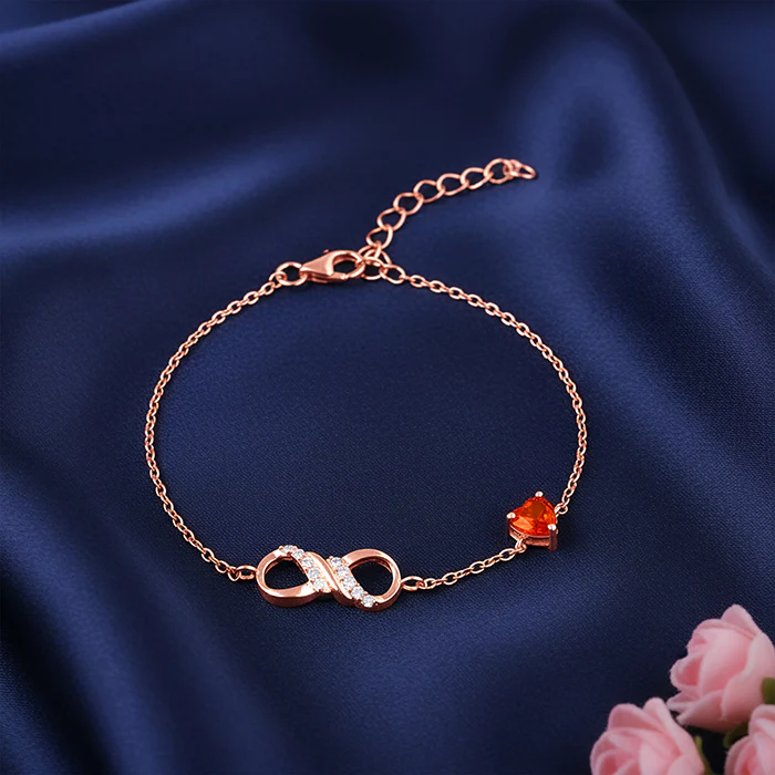 Rose Gold Choosing You Bracelet - Image 2