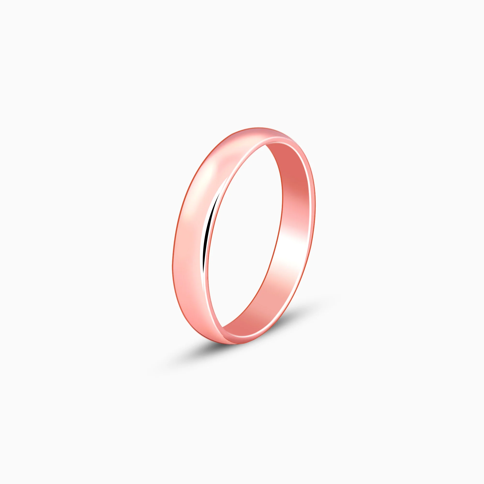 Rose Gold Classic Ring For Him - Image 4