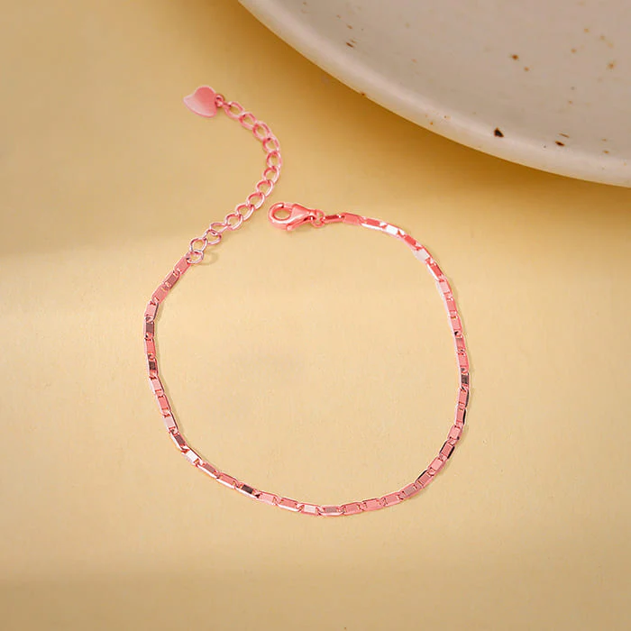 Rose Gold Classic Shine Bracelet - Image 2