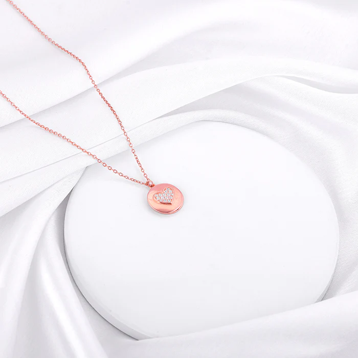 Rose Gold CustomEveryday Better Pendant With Link Chain - Image 4