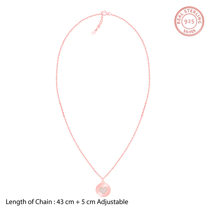 Rose Gold CustomEveryday Better Pendant With Link Chain - Image 8