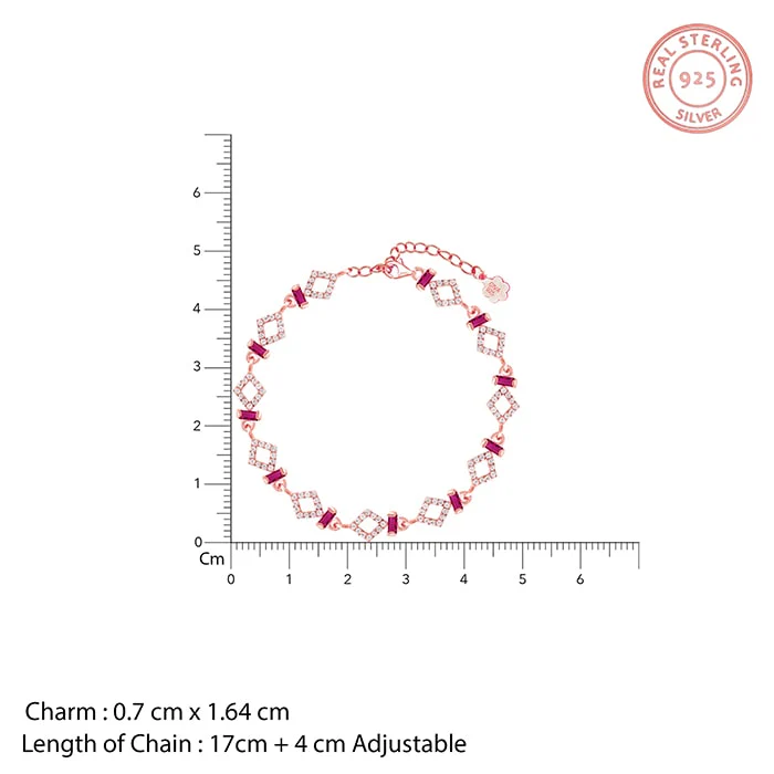 Rose Gold Enchanting Empress Bracelet - Image 4