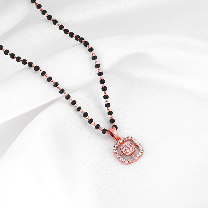 Rose Gold Equal Partners Mangalsutra - Image 2