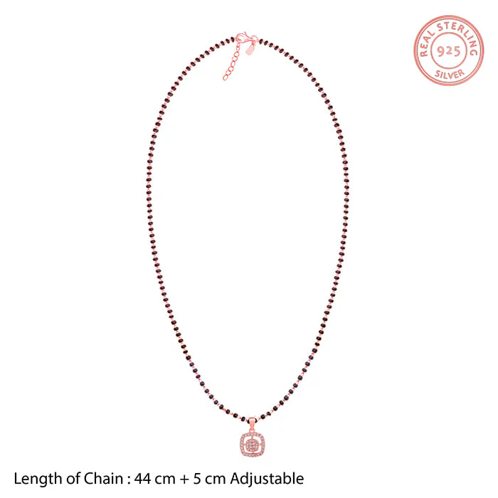 Rose Gold Equal Partners Mangalsutra - Image 5